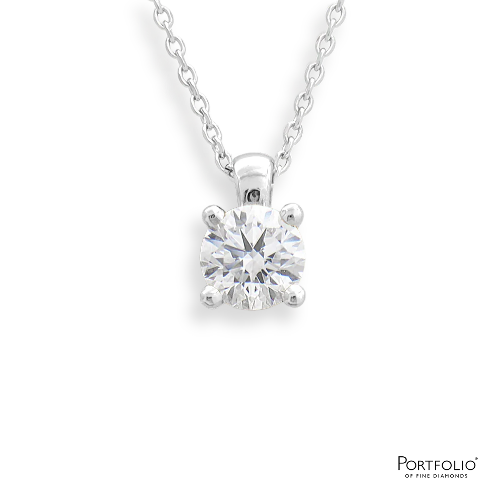 0.50ct Diamond Platinum Pendant