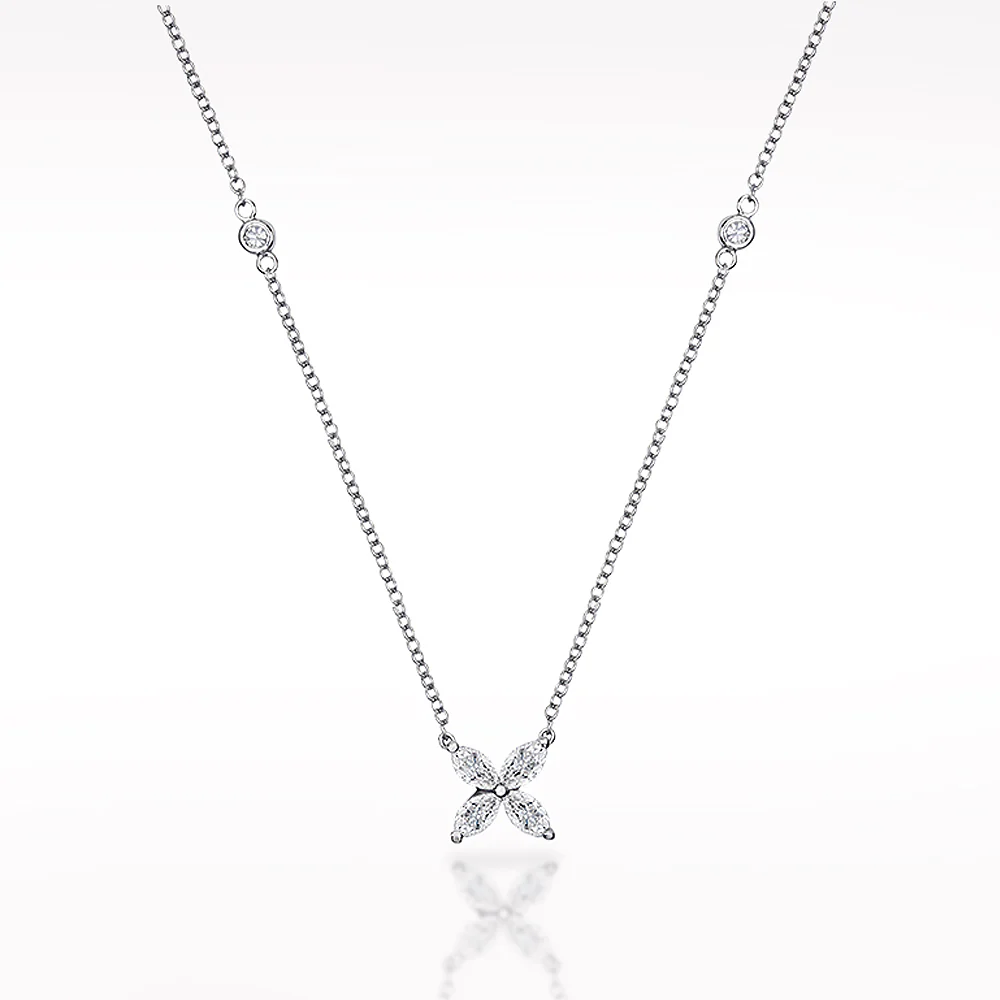 Kisses 0.62ct Diamond Necklace