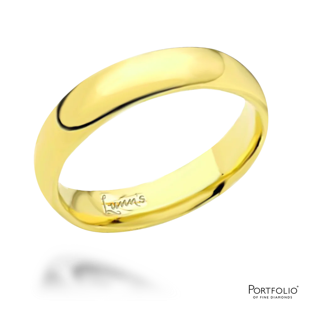 18ct Yellow Gold 5mm Wedding Ring