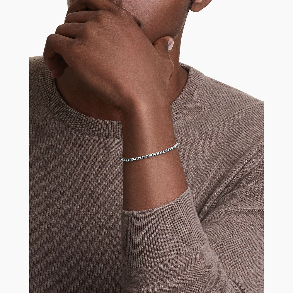 David Yurman Box Chain Bracelet - Image 3