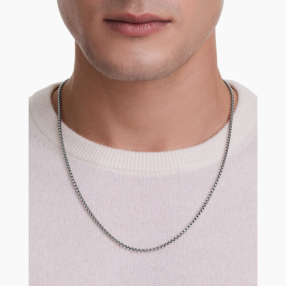 David Yurman Box Chain Necklace - Image 3