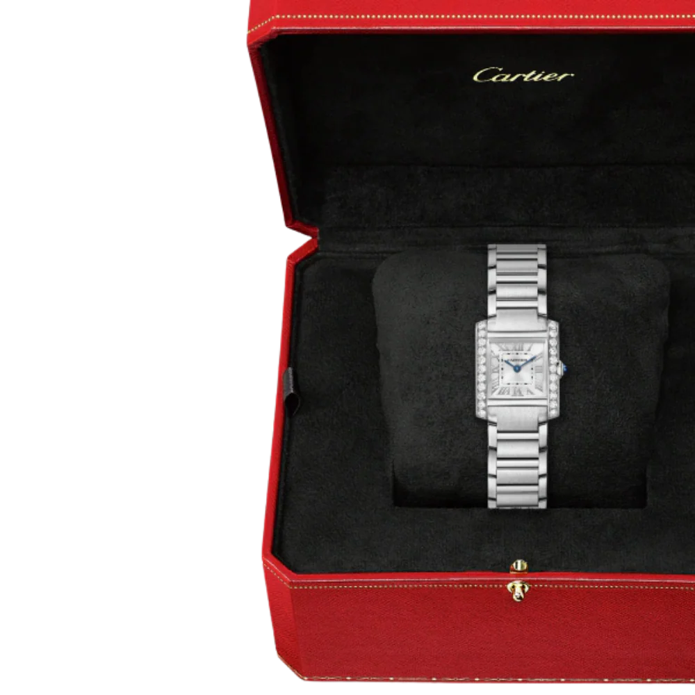 Cartier Tank Française Small Watch W4TA0029 - Image 7