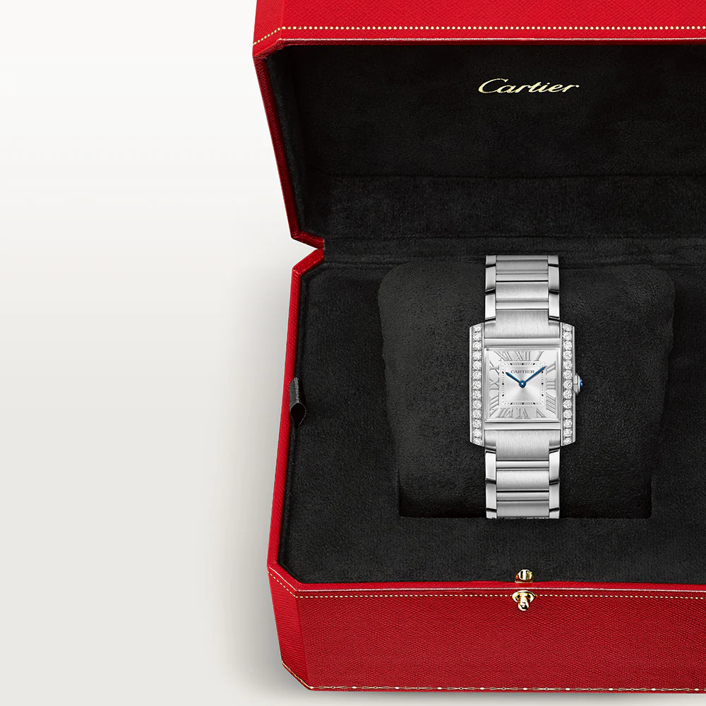 Cartier Tank Française Medium Watch W4TA0021 - Image 6