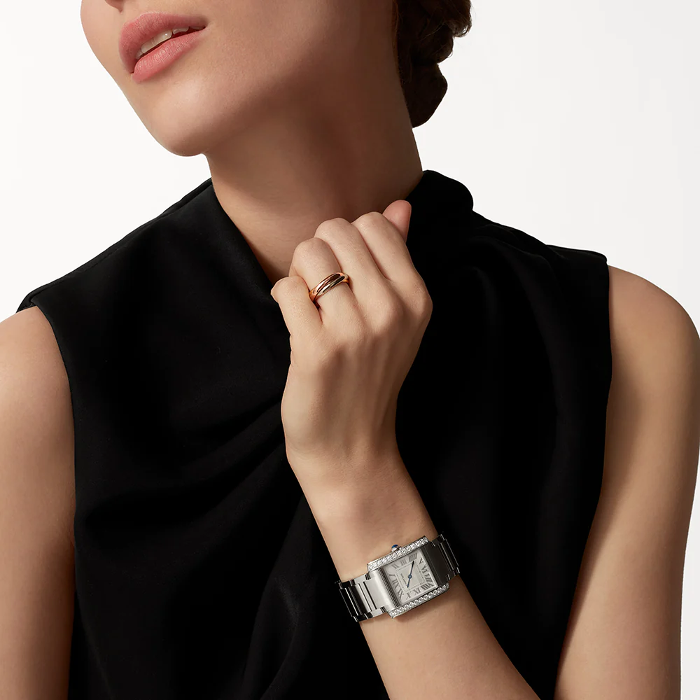 Cartier Tank Française Medium Watch W4TA0021 - Image 7