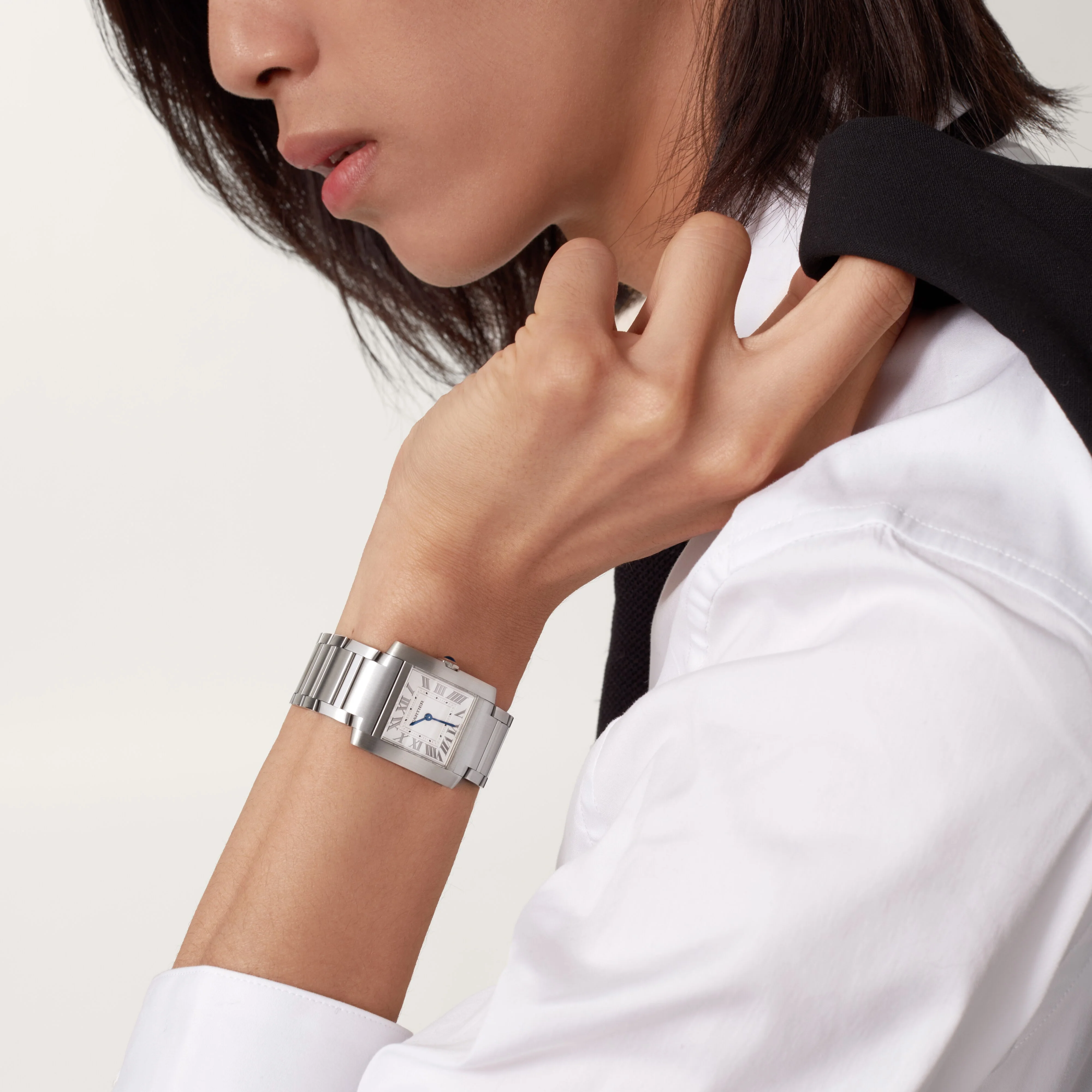 Cartier Tank Française Medium Watch WSTA0074 - Image 12