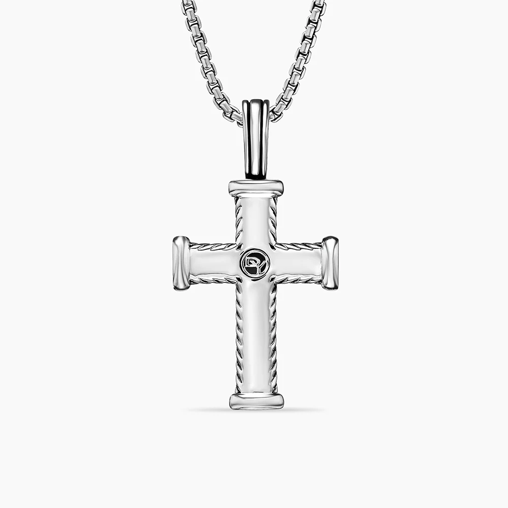 David Yurman Chevron Cross Pendant - Image 2