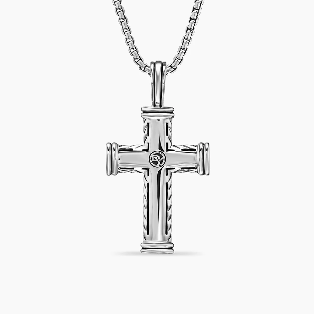 David Yurman Chevron Cross Pendant