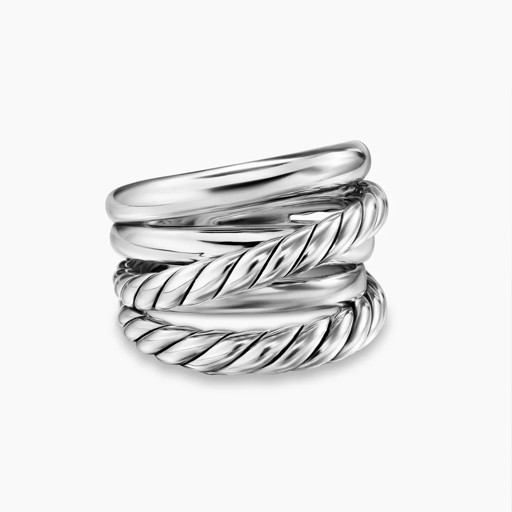 David Yurman Crossover Five Row Ring