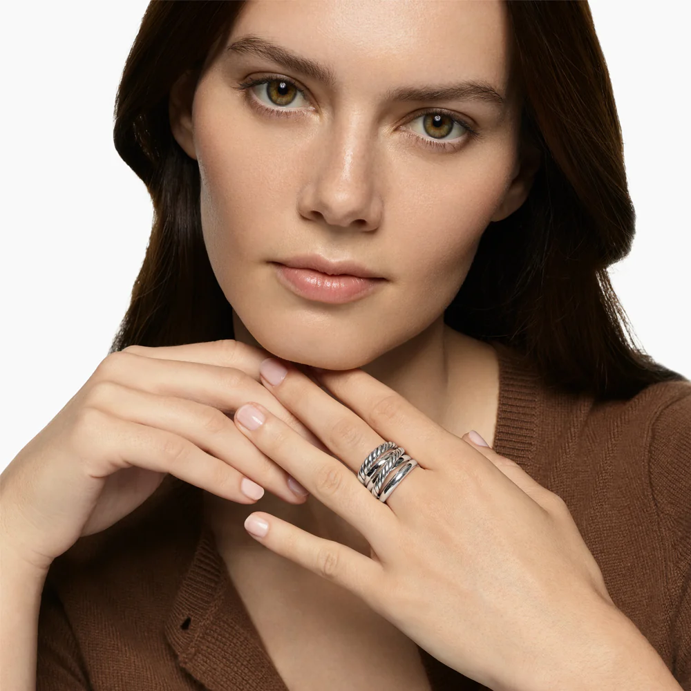 David Yurman Crossover Five Row Ring - Image 2