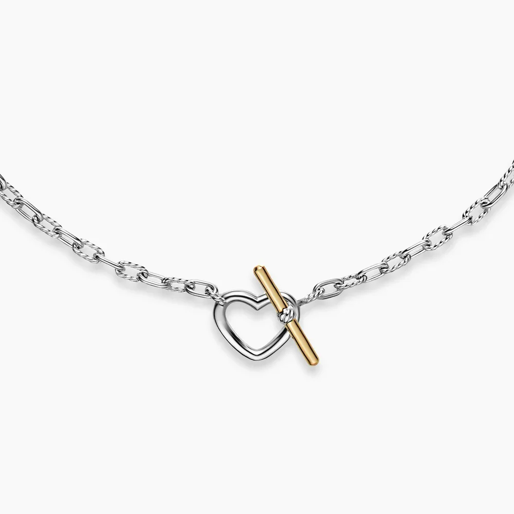 David Yuman Madison® Heart Toggle Chain Necklace - Image 3