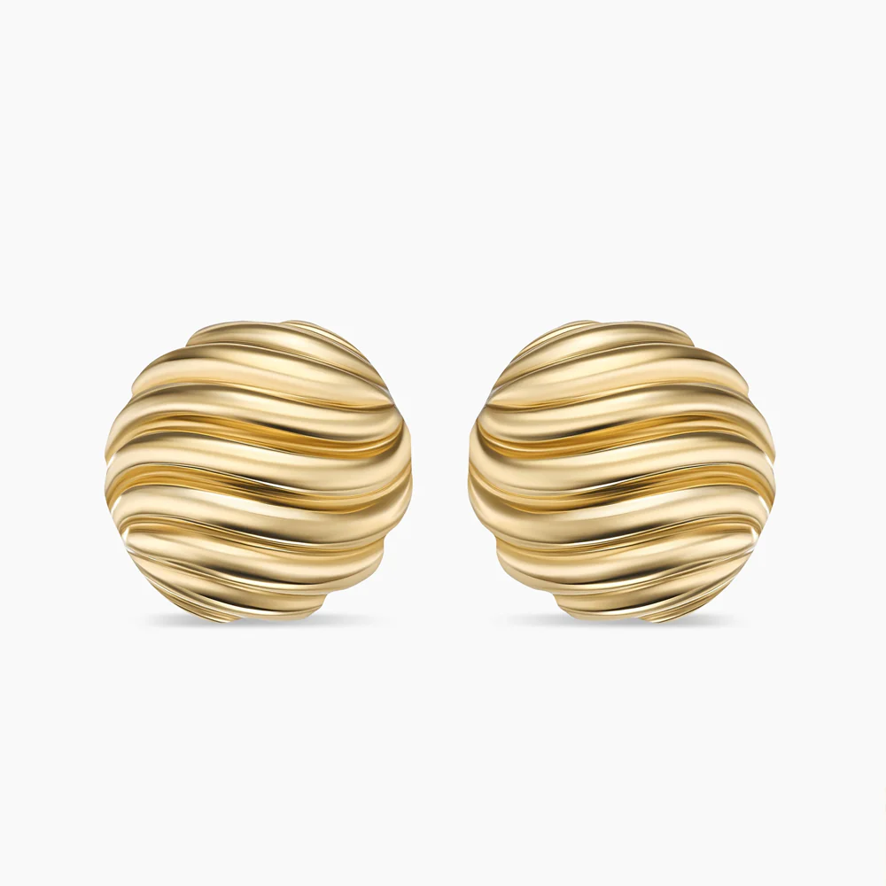 David Yurman Sculpted Cable Stud Earrings