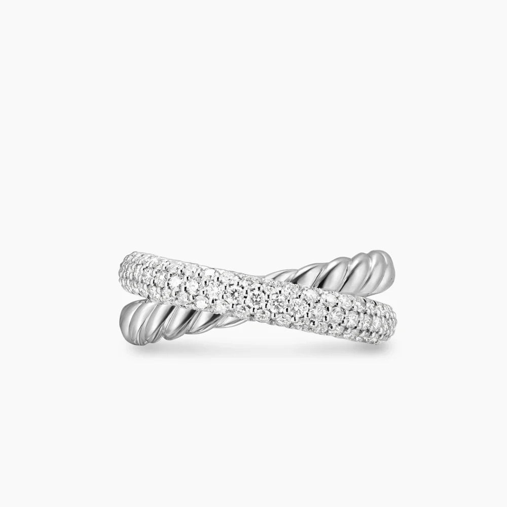 David Yurman Crossover Two Row Ring - Image 4