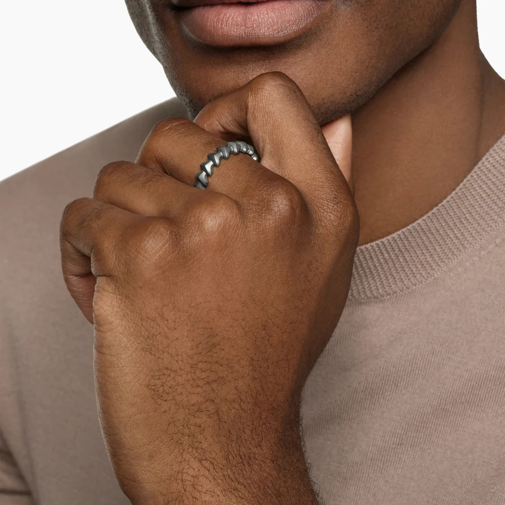 David Yurman Armory® Band Ring - Image 2