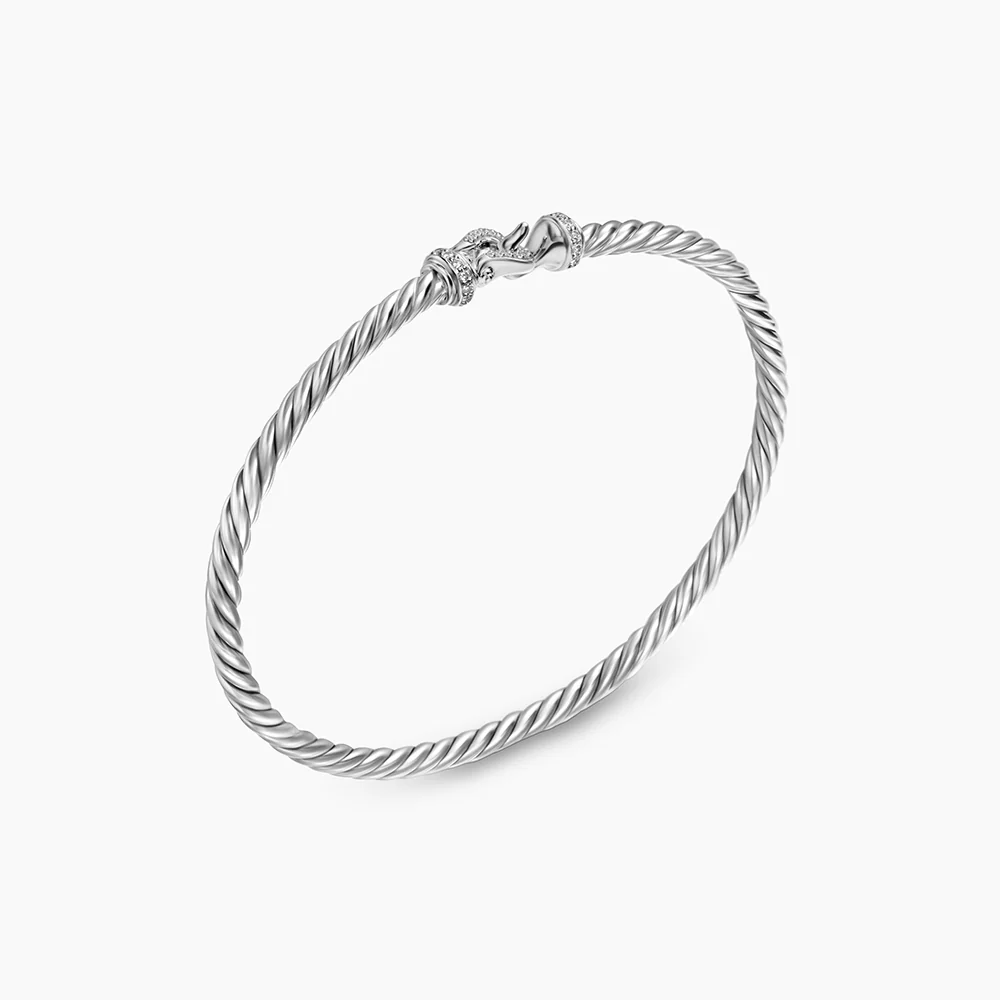 David Yurman Buckle Classic Cable Bracelet - Image 2