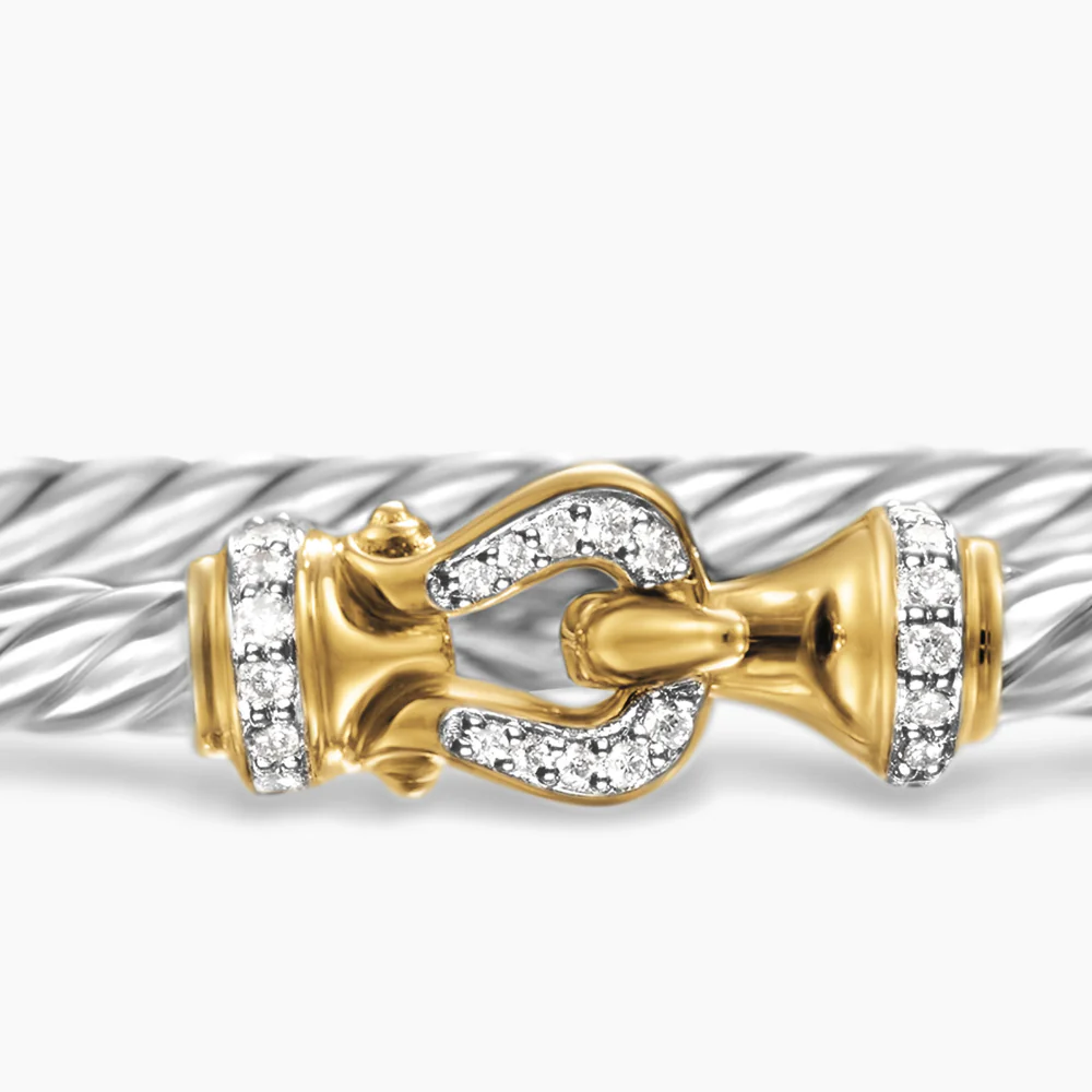 David Yurman Buckle Classic Cable Bracelet - Image 4