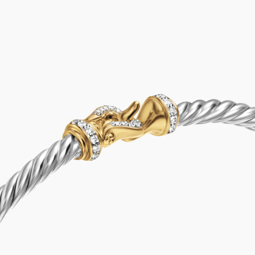 David Yurman Buckle Classic Cable Bracelet - Image 5