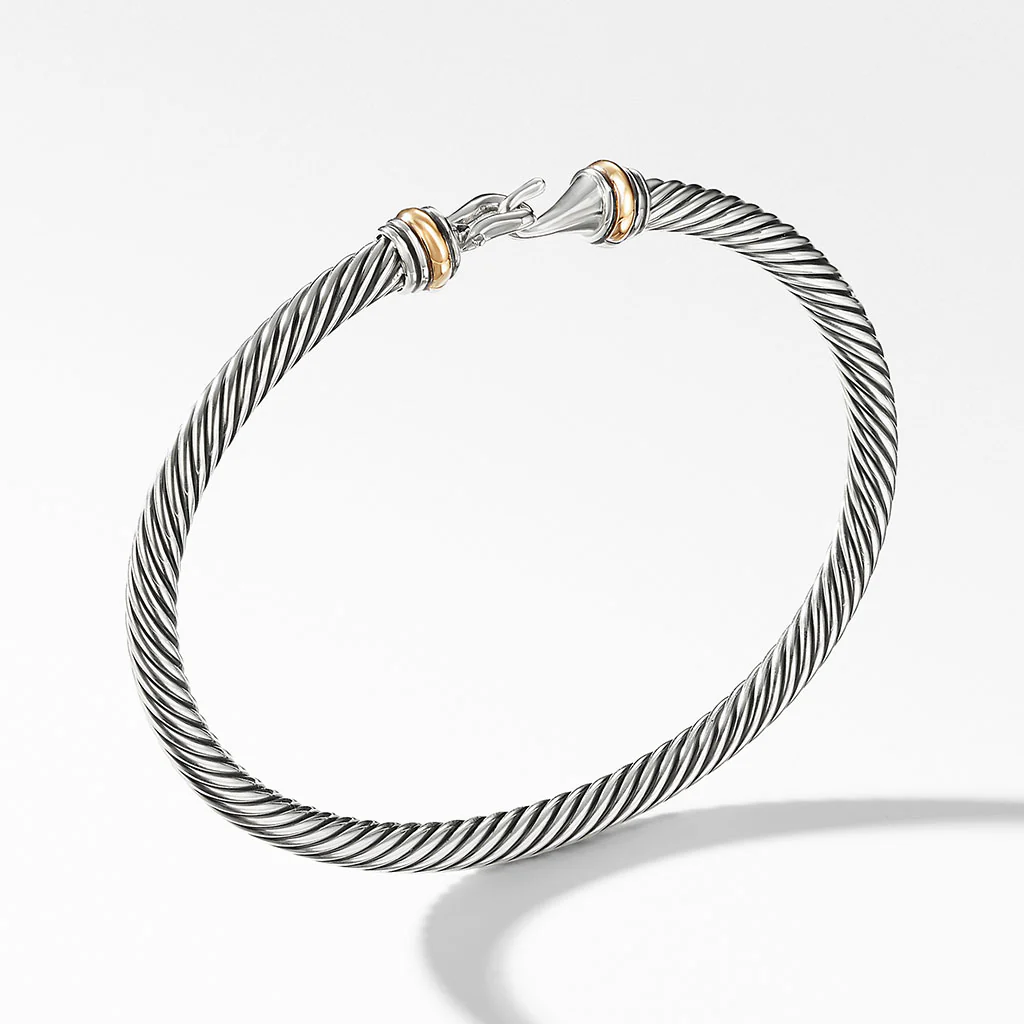 David Yurman Cable Classic Buckle Bracelet - Image 3