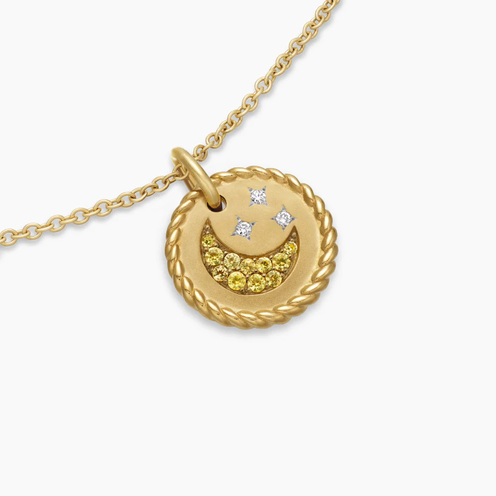 David Yurman Cable Collectibles® Moon and Stars Necklace - Image 5