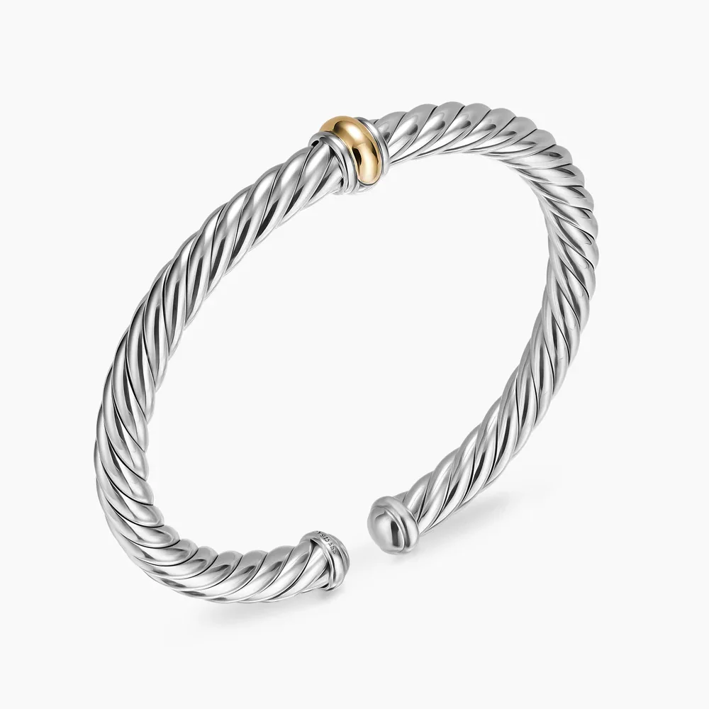 David Yurman Cable Flex ® Center Station Bracelet - Image 2