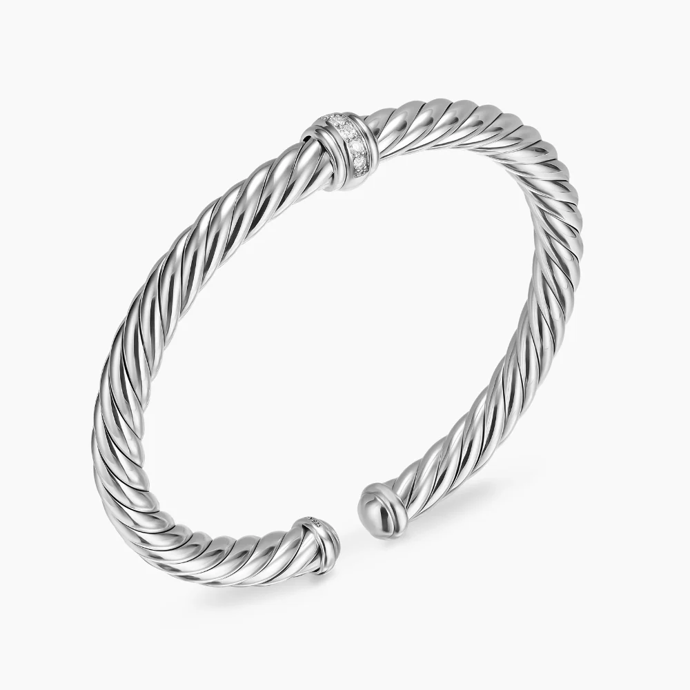 David Yurman Cable Flex® Center Station Bracelet - Image 3