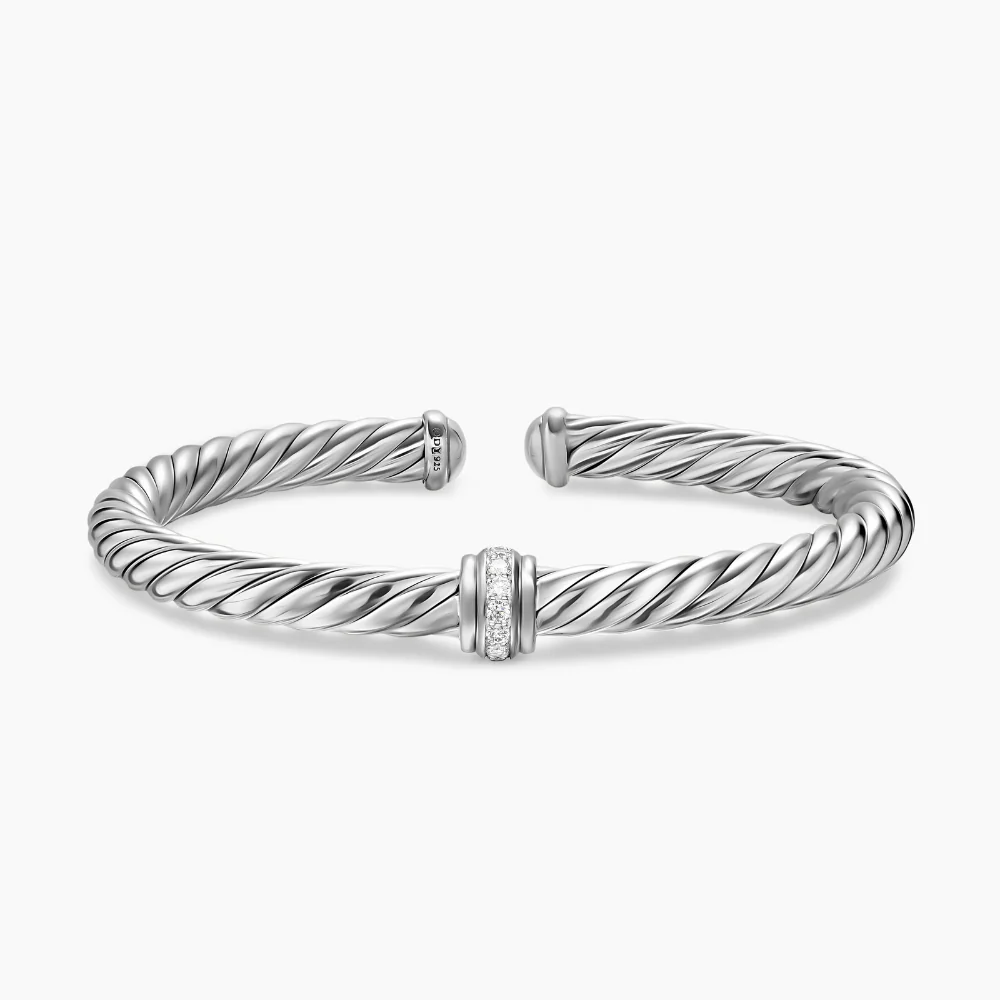 David Yurman Cable Flex® Center Station Bracelet - Image 5
