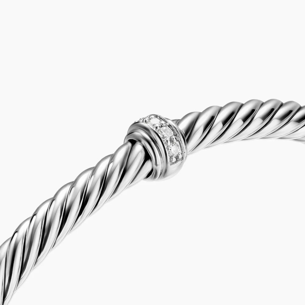 David Yurman Cable Flex Station Bracelet - Image 4