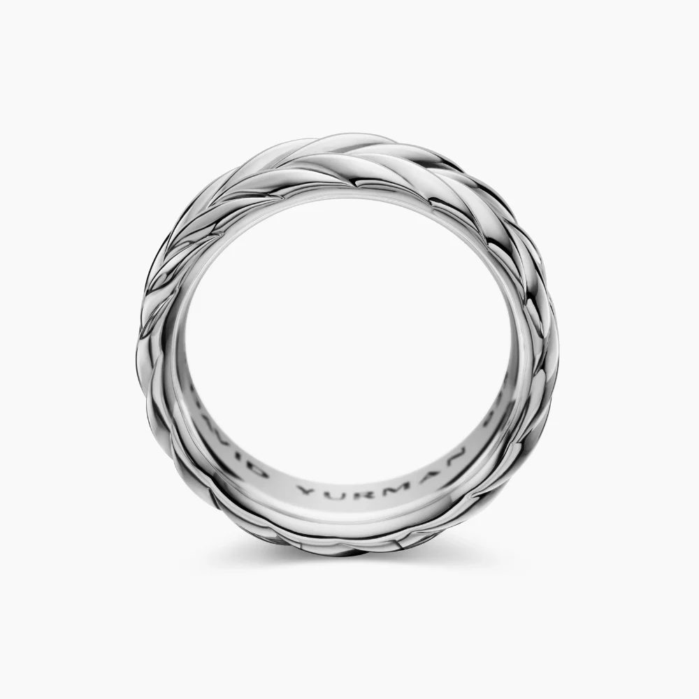 David Yurman Chevron Band Ring - Image 5
