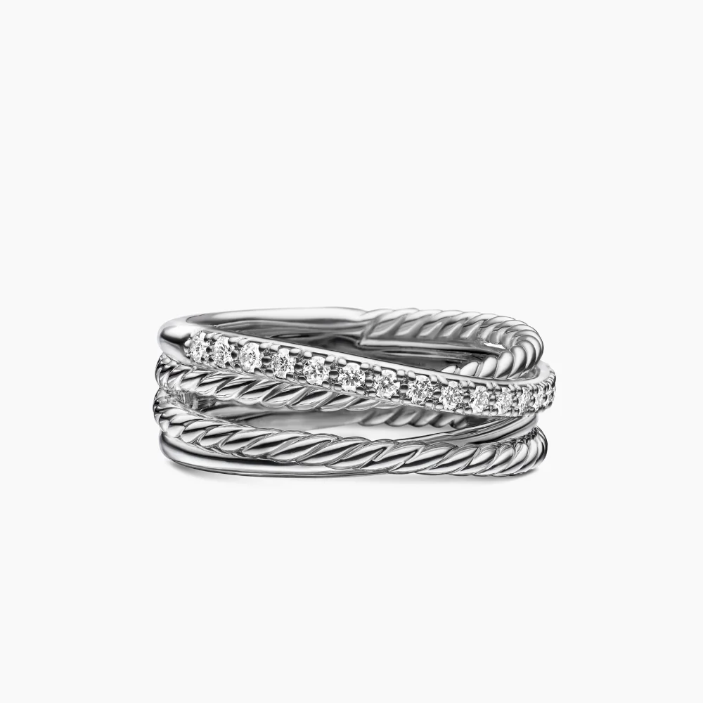 David Yurman Crossover Band Ring