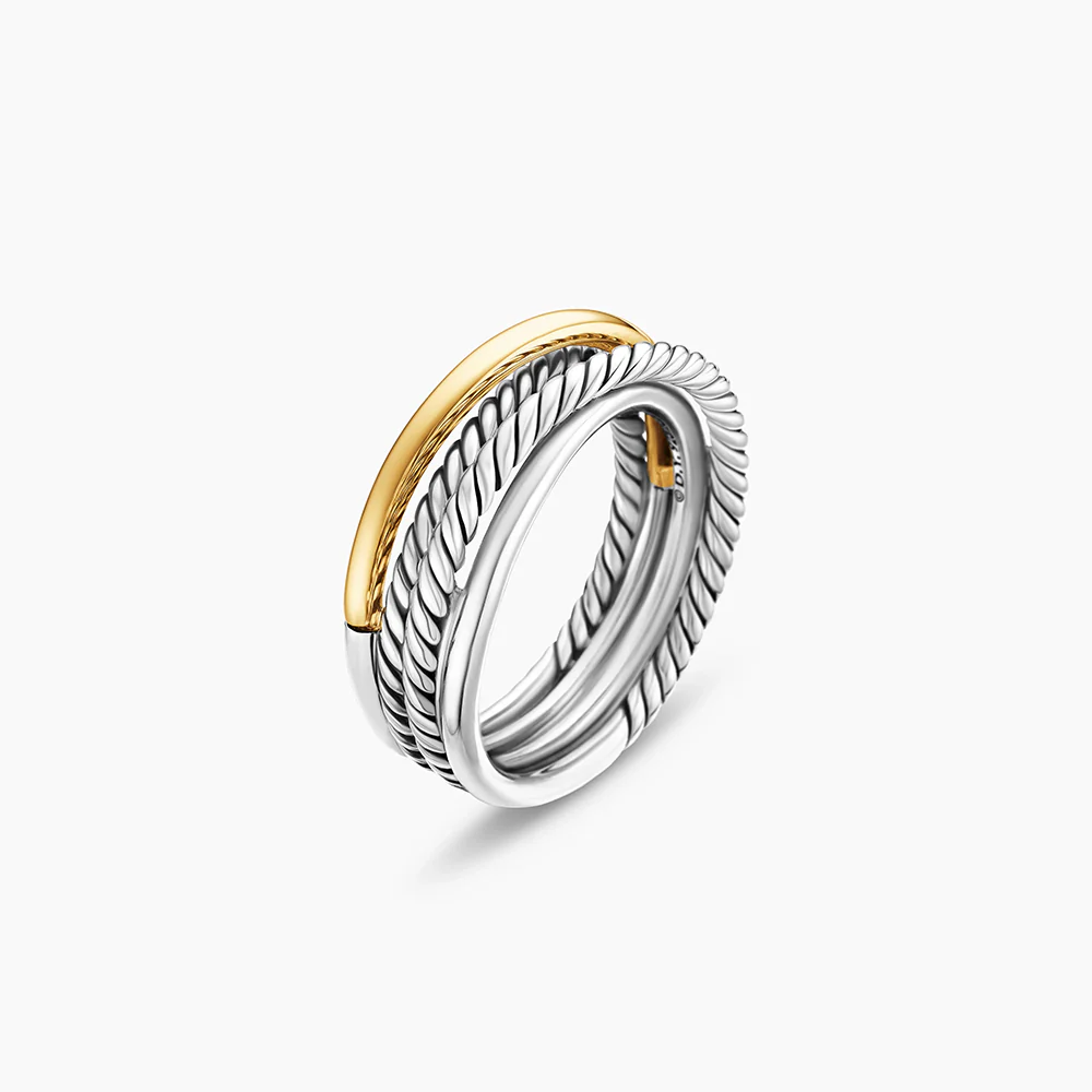 David Yurman Crossover Band Ring - Image 2