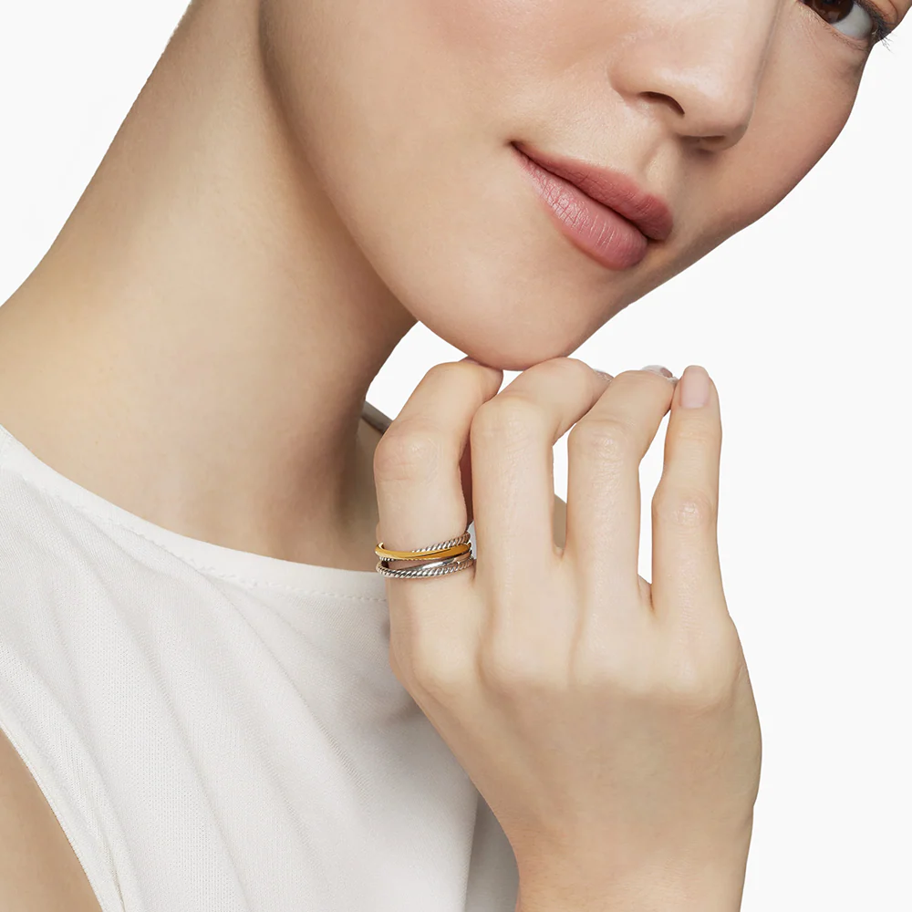 David Yurman Crossover Band Ring - Image 6