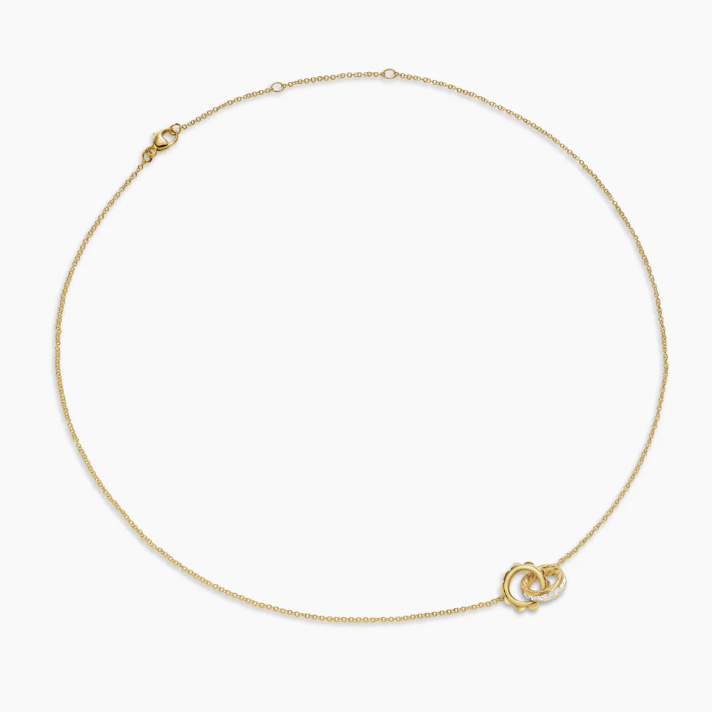 David Yurman Crossover Trio Chain Necklace - Image 3