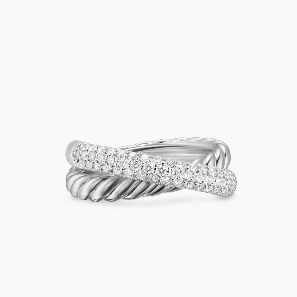 David Yurman Crossover Two Row Ring