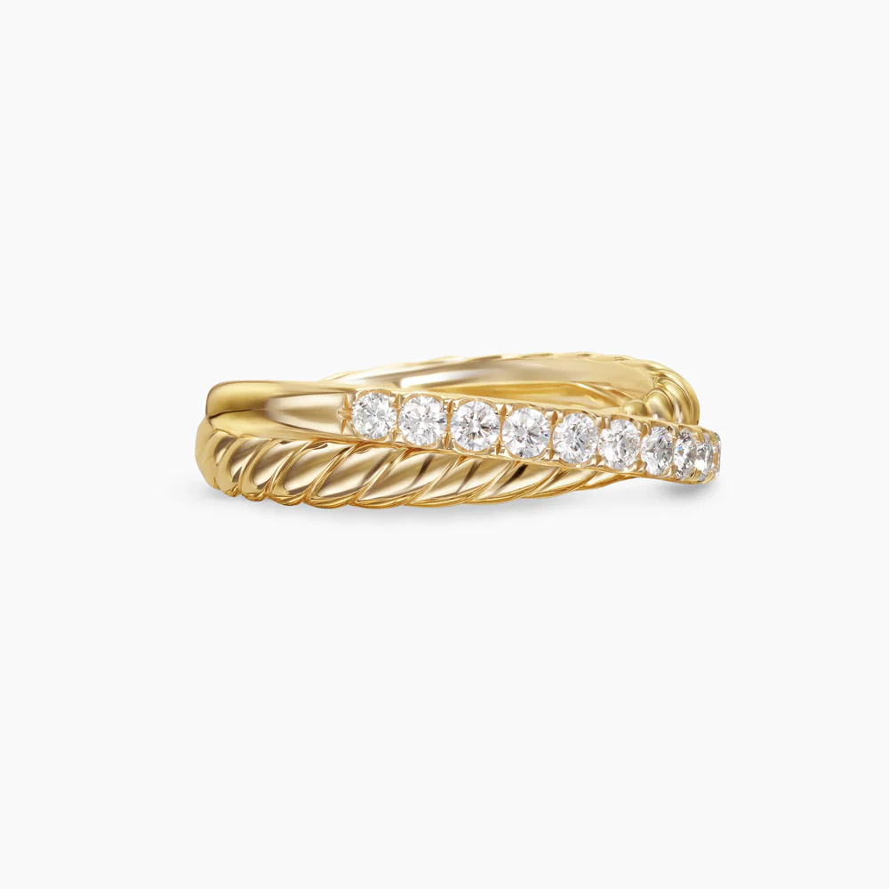 David Yurman Crossover Two Row Ring