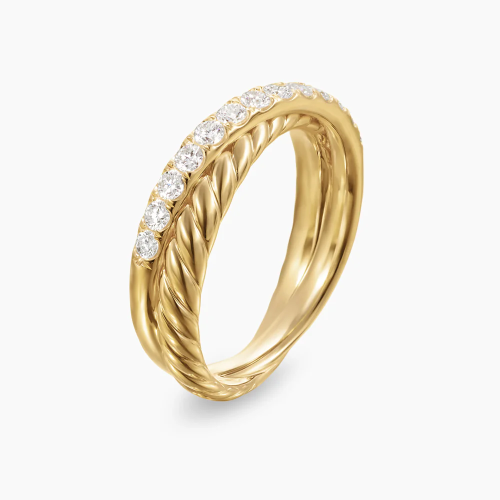 David Yurman Crossover Two Row Ring - Image 4