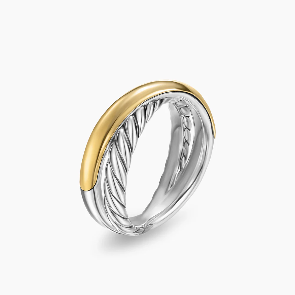 David Yurman Crossover Two Row Ring - Image 3