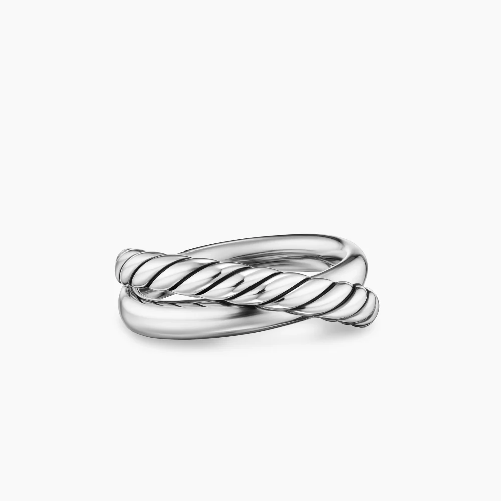 David Yurman Crossover Two Row Ring