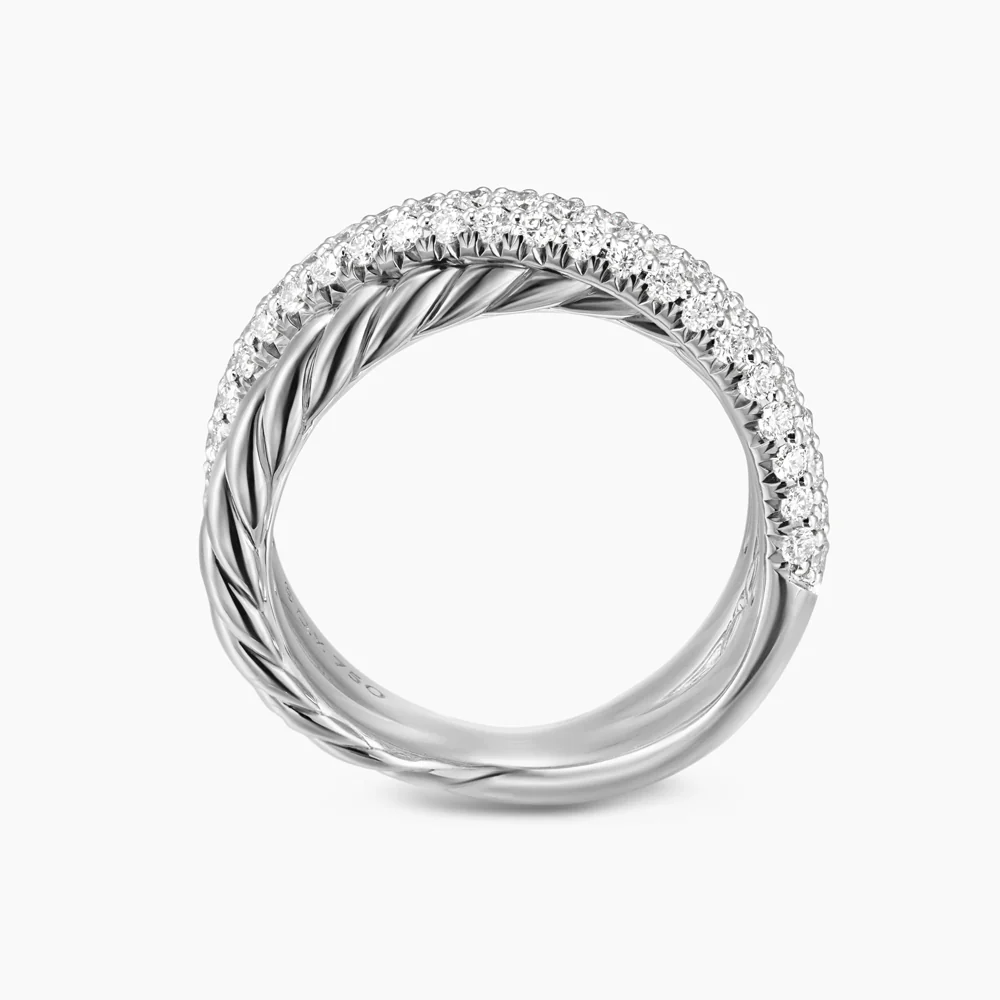 David Yurman Crossover Two Row Ring - Image 4