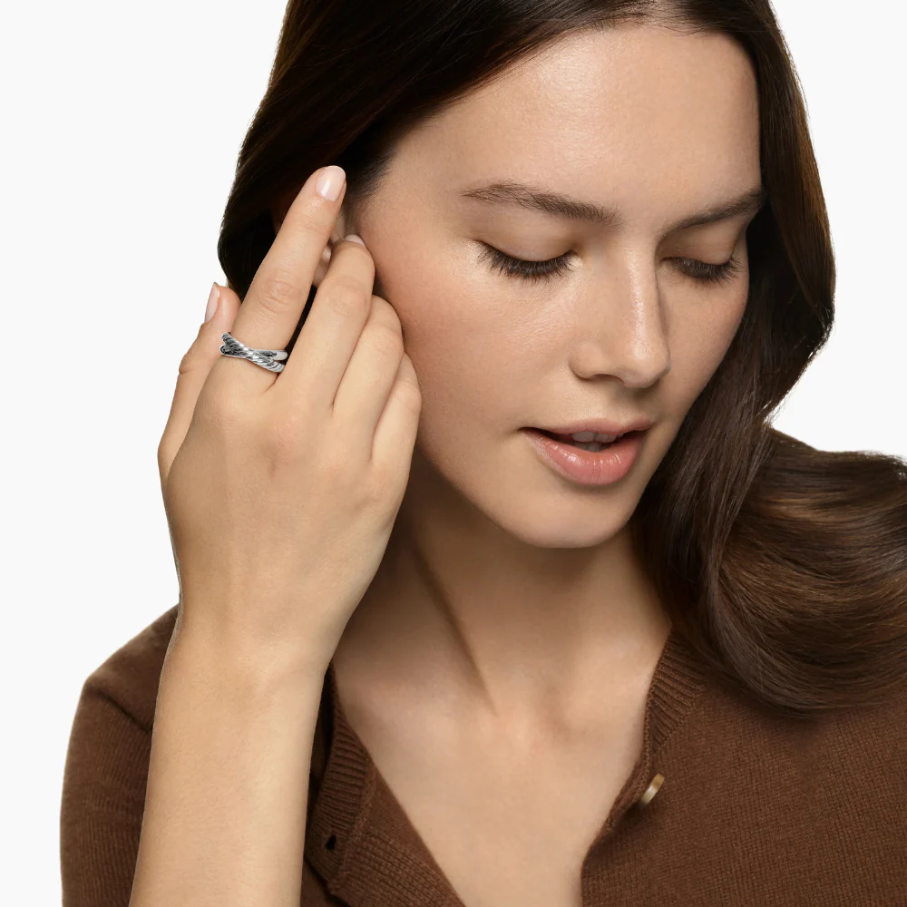 David Yurman Crossover Two Row Ring - Image 5