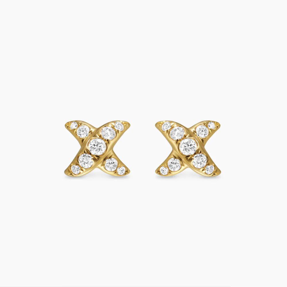 David Yurman Crossover X Stud Earrings