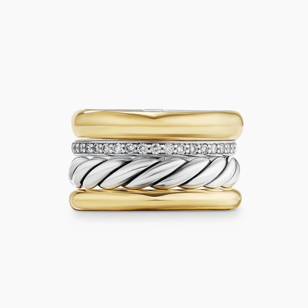 David Yurman DY Mercer™ Multi Row Ring - Image 3