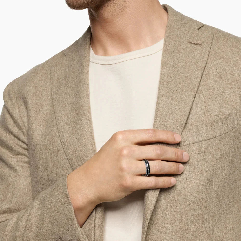 David Yurman Knife Edge Band Ring - Image 5