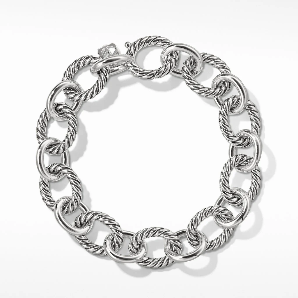 David Yurman Large Oval Link Bracelet - Image 2