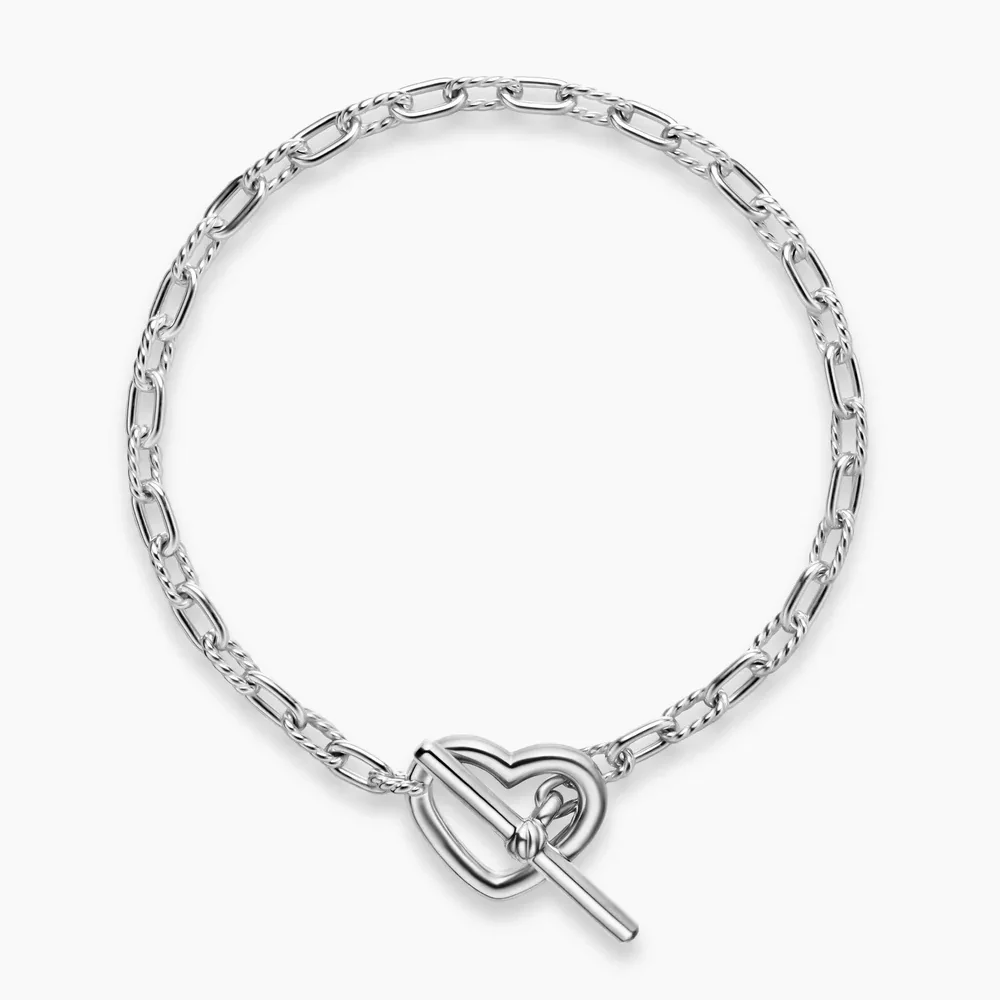 David Yurman Madison® Heart Toggle Chain Bracelet - Image 2