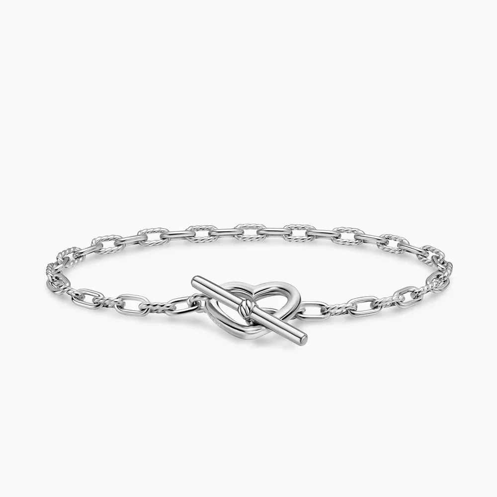 David Yurman Madison® Heart Toggle Chain Bracelet