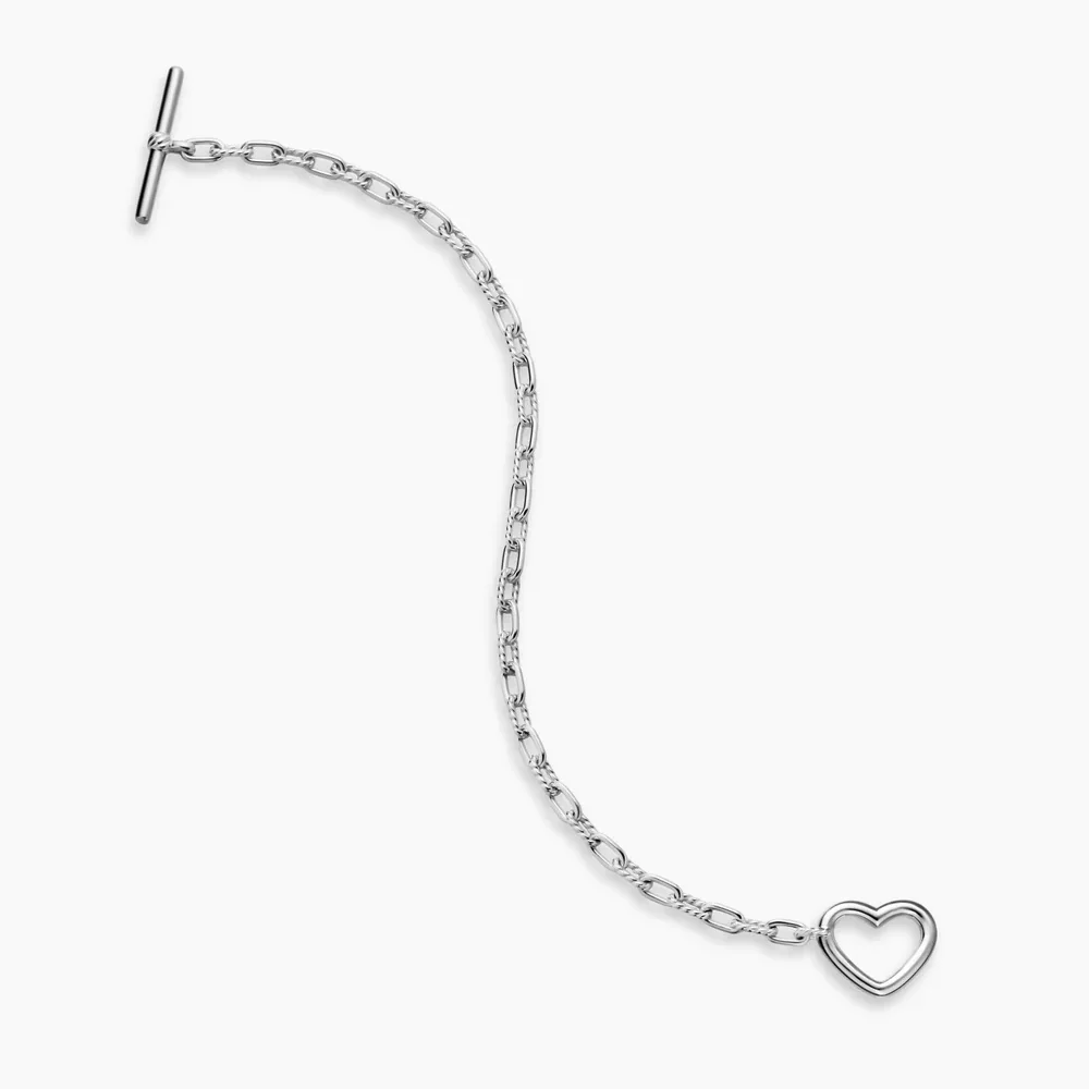 David Yurman Madison® Heart Toggle Chain Bracelet - Image 4