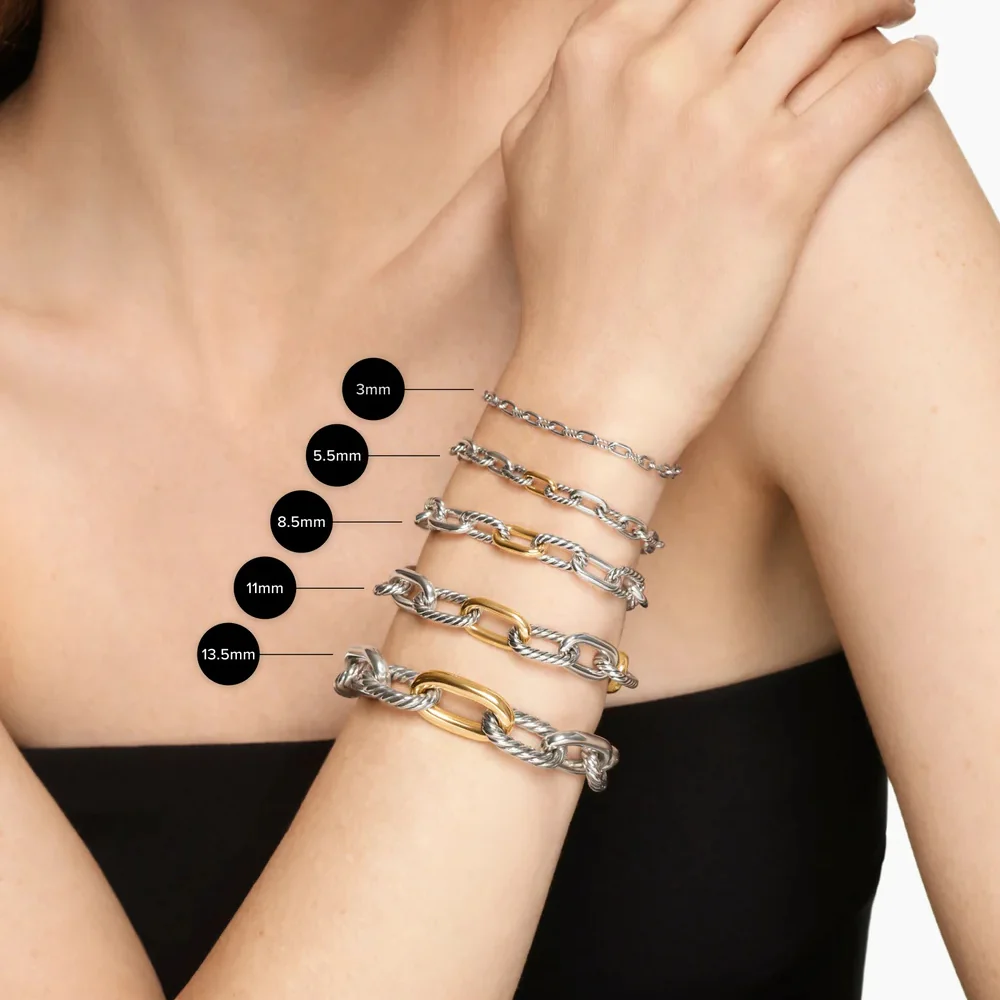 David Yurman Madison® Heart Toggle Chain Bracelet - Image 5