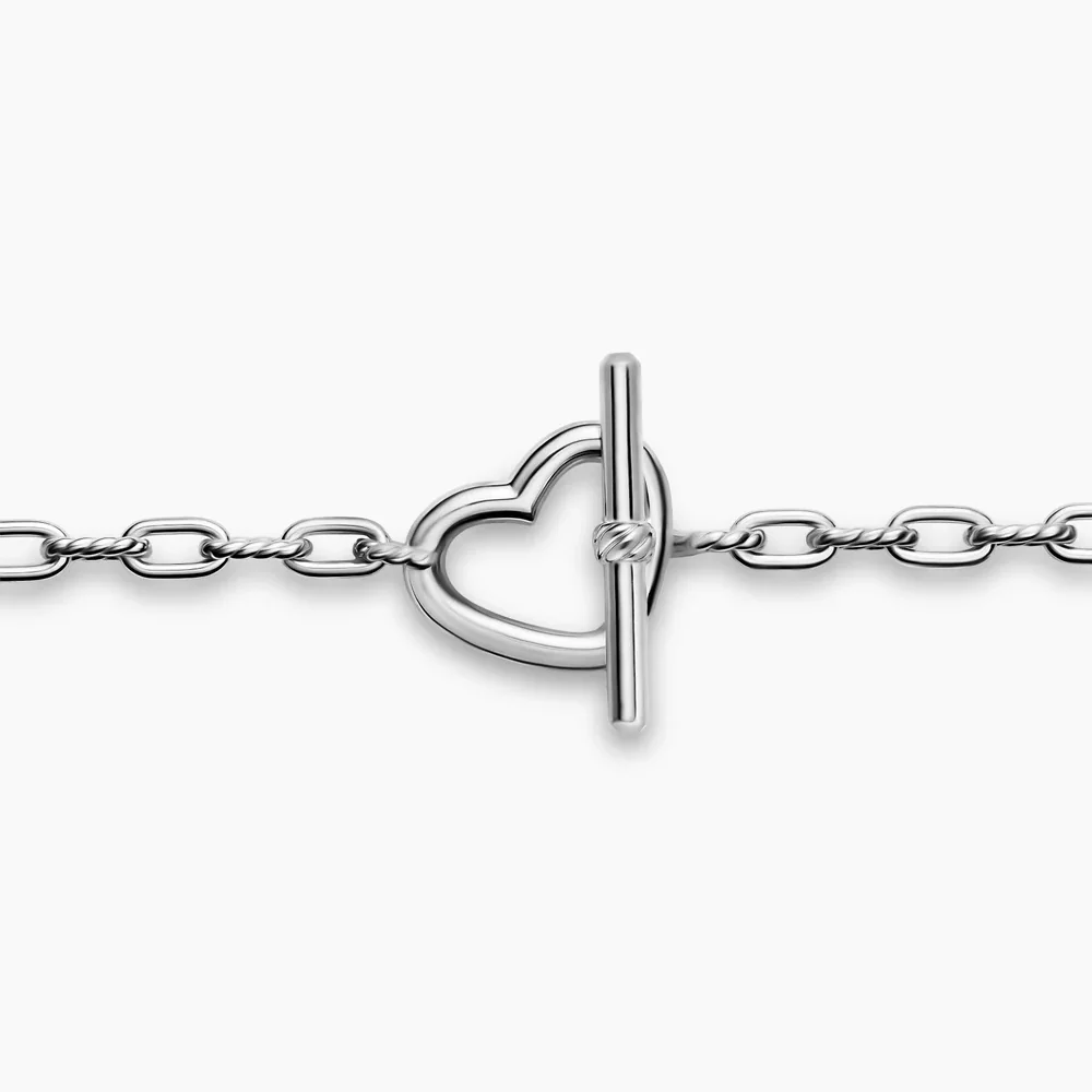 David Yurman Madison® Heart Toggle Chain Necklace - Image 4