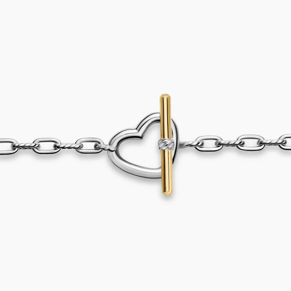 David Yurman Madison® Heart Toggle Chain Necklace - Image 4