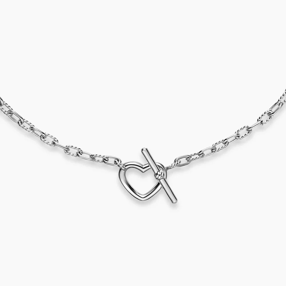 David Yurman Madison® Heart Toggle Chain Necklace - Image 3