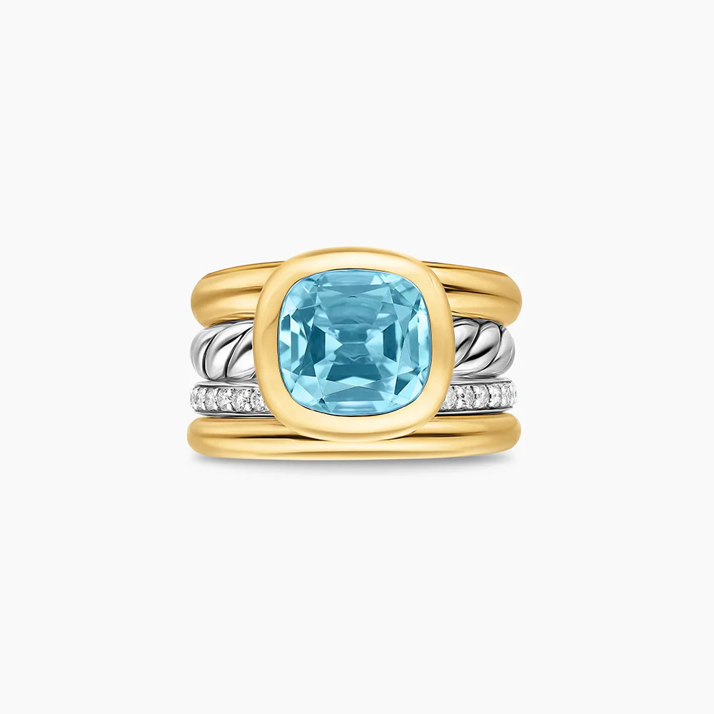 David Yurman Mercer® Four Row Stone Ring - Image 3
